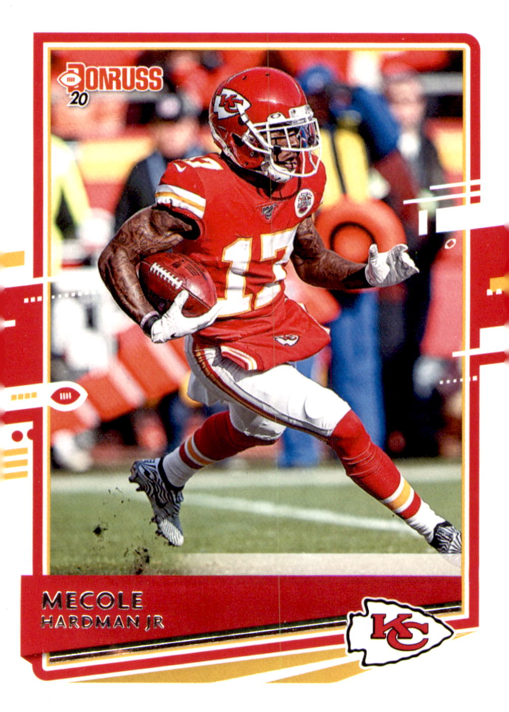 2020 Donruss #8 Mecole Hardman Jr.