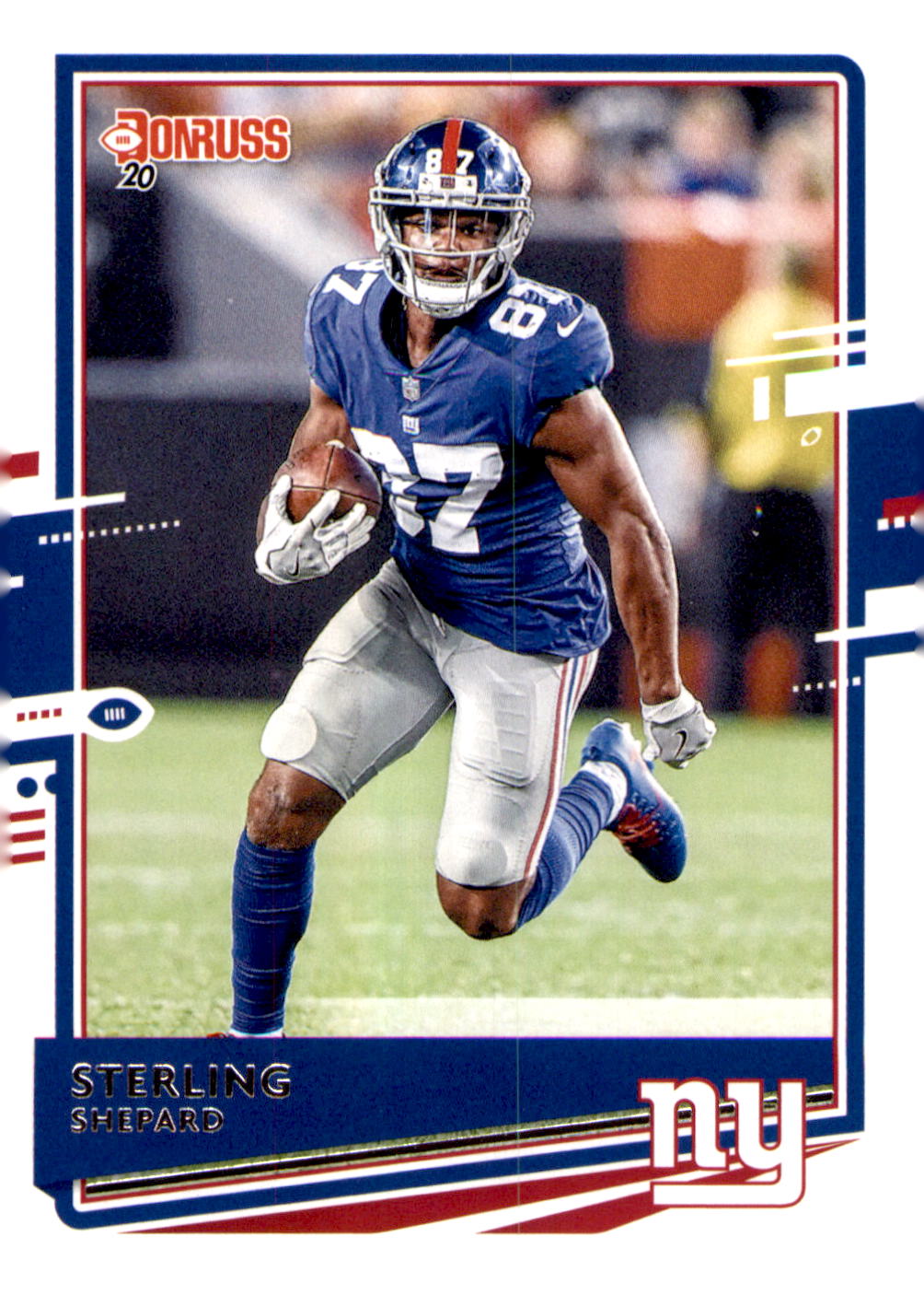 2020 Donruss #185 Sterling Shepard