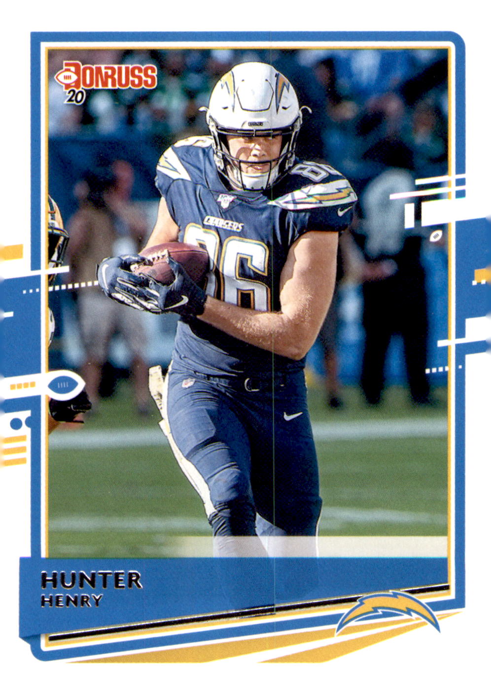 2020 Donruss #139 Hunter Henry