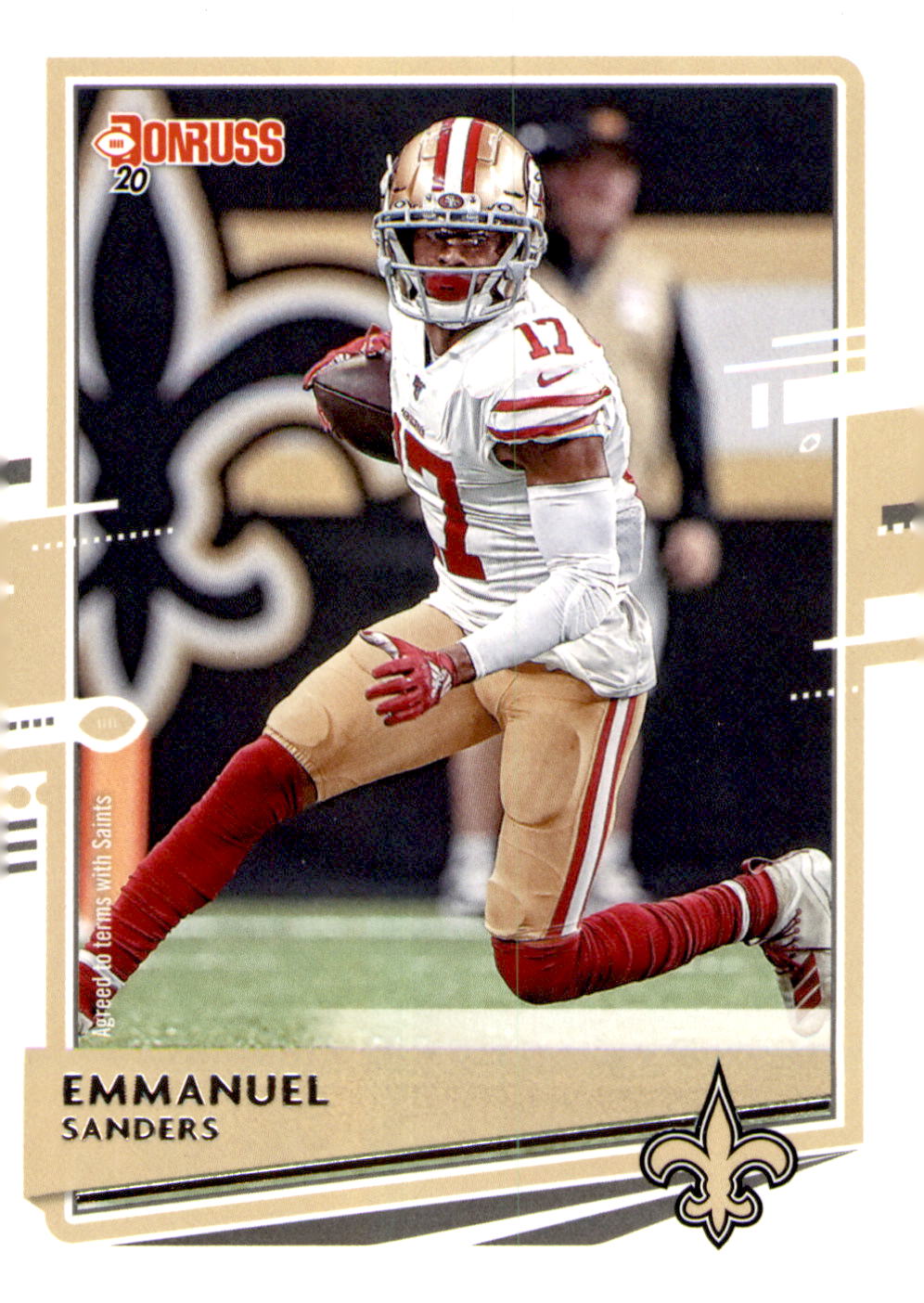 2020 Donruss #14 Emmanuel Sanders