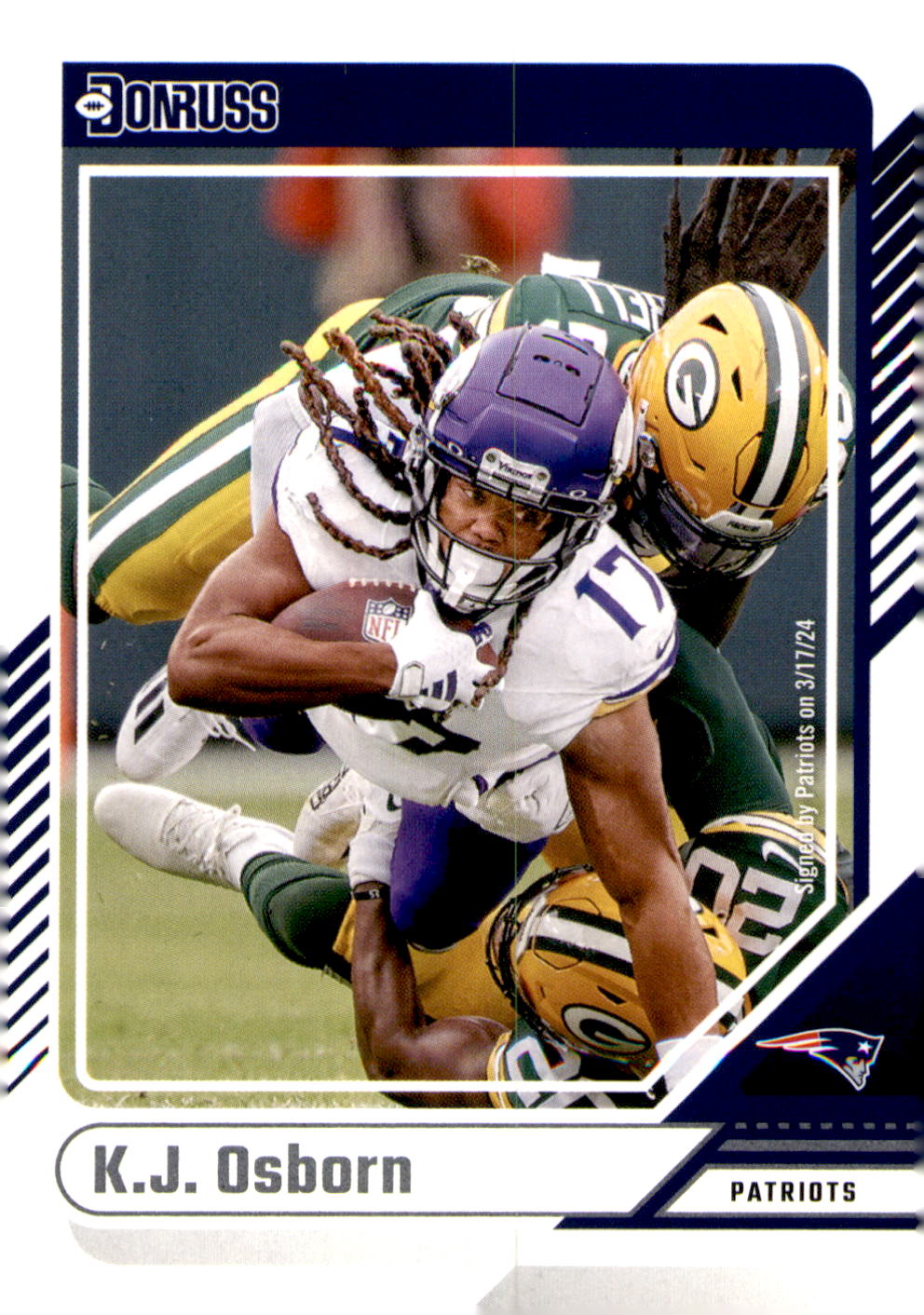 2024 Donruss #31 K.J. Osborn