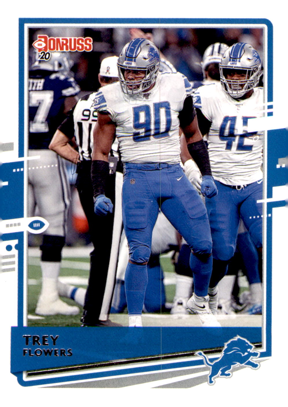 2020 Donruss #100 Trey Flowers