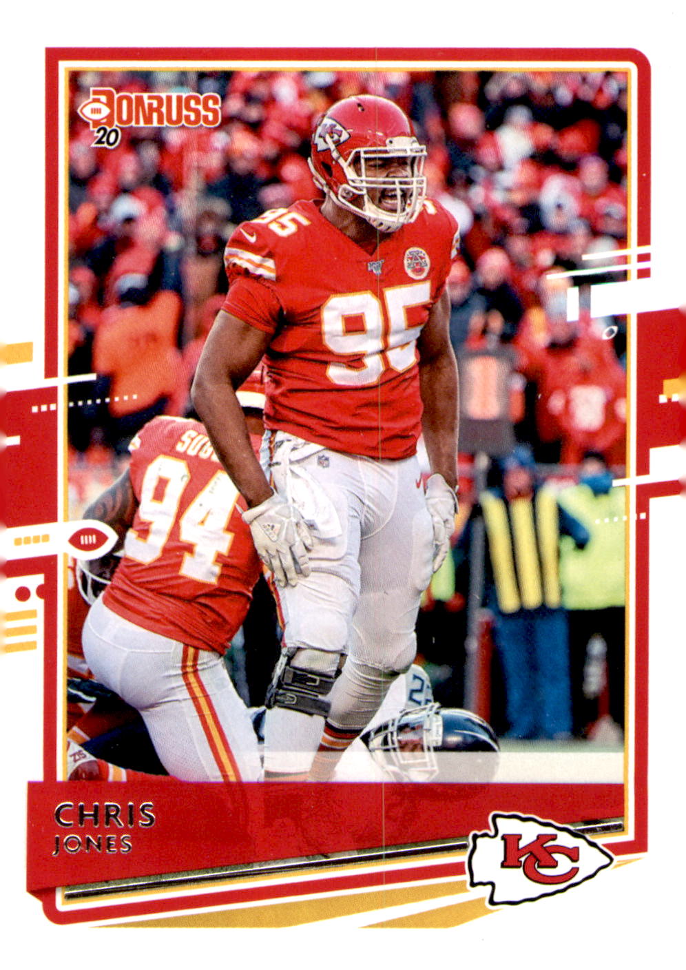 2020 Donruss #6 Chris Jones