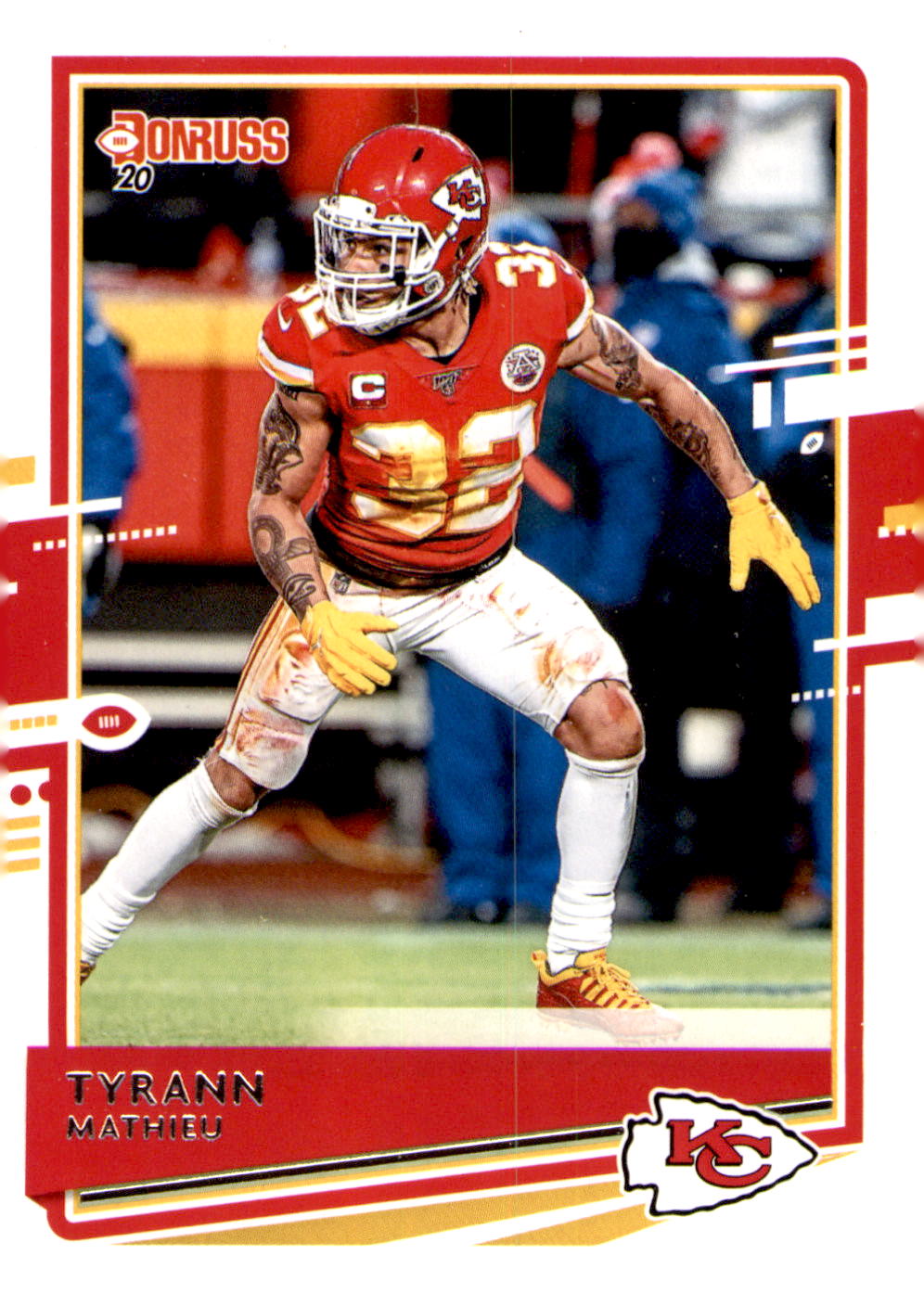 2020 Donruss #4 Tyrann Mathieu