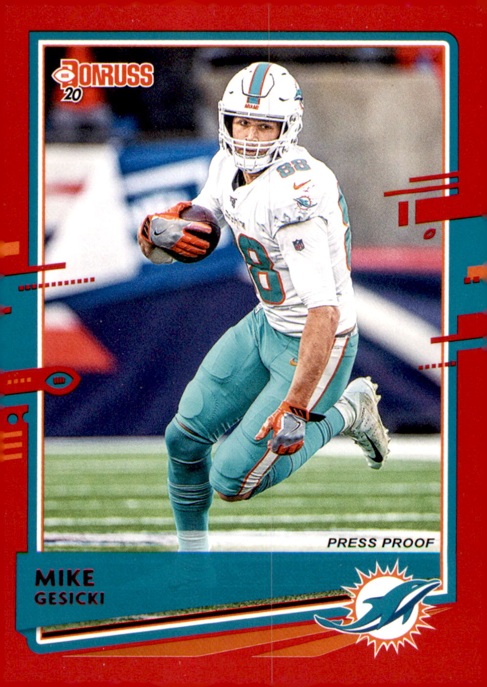 2020 Donruss #152 Mike Gesicki