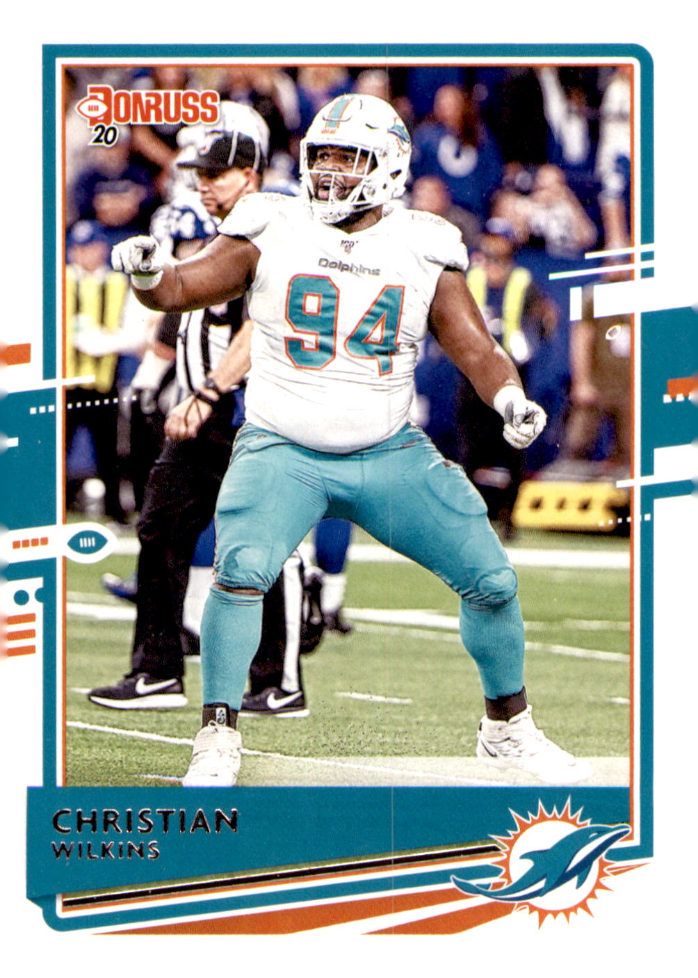 2020 Donruss #153 Christian Wilkins