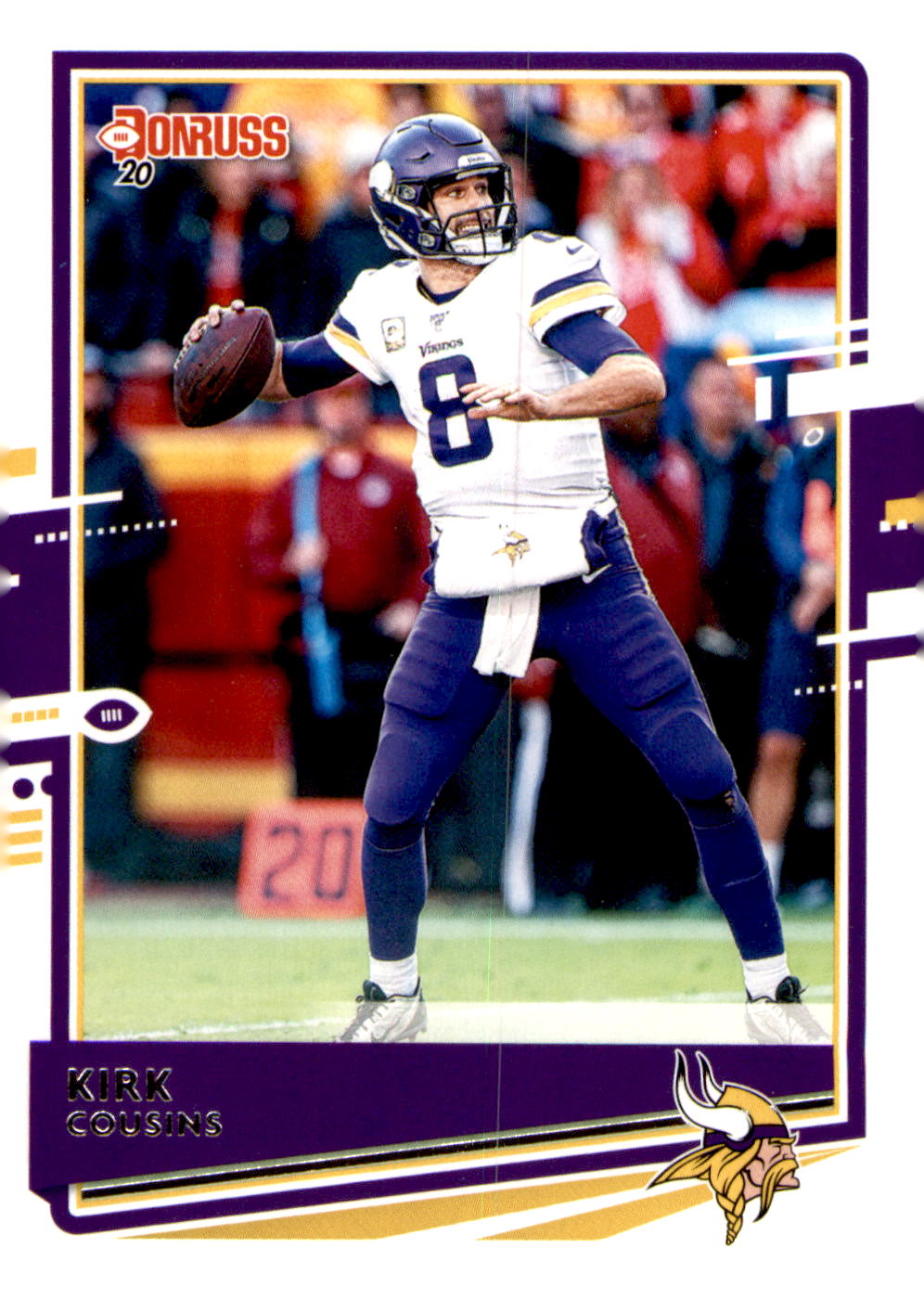 2020 Donruss #158 Kirk Cousins