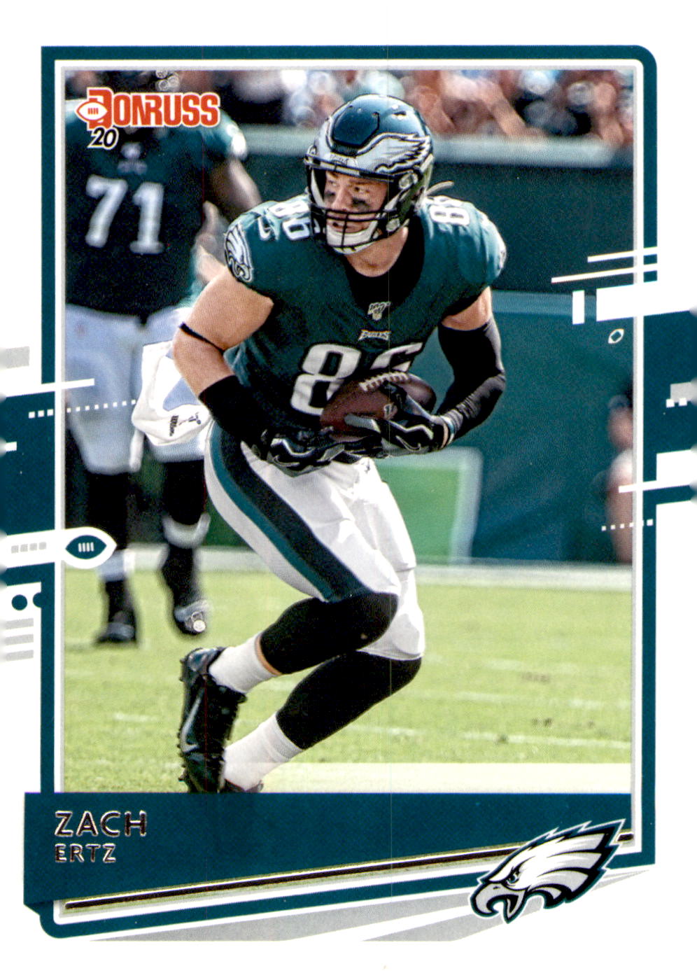 2020 Donruss #208 Zach Ertz