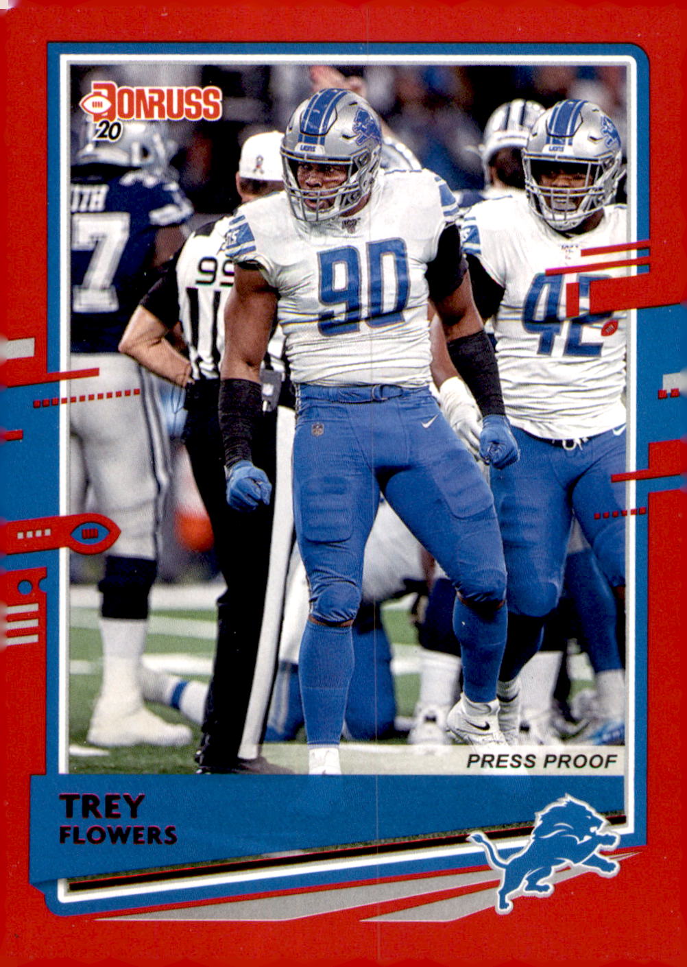 2020 Donruss #100 Trey Flowers