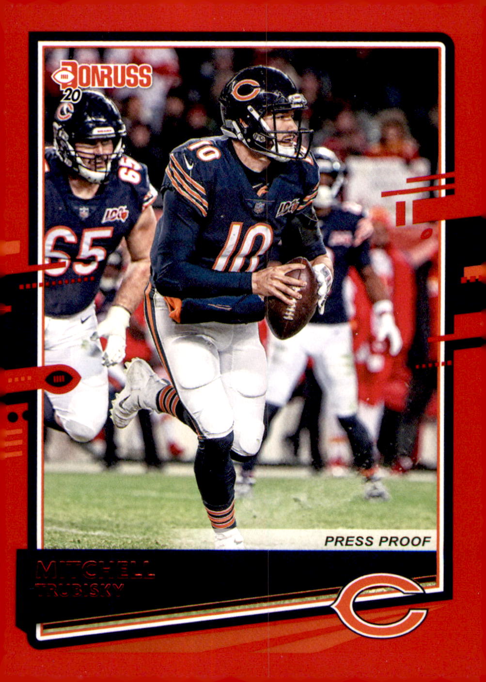 2020 Donruss #56 Mitchell Trubisky
