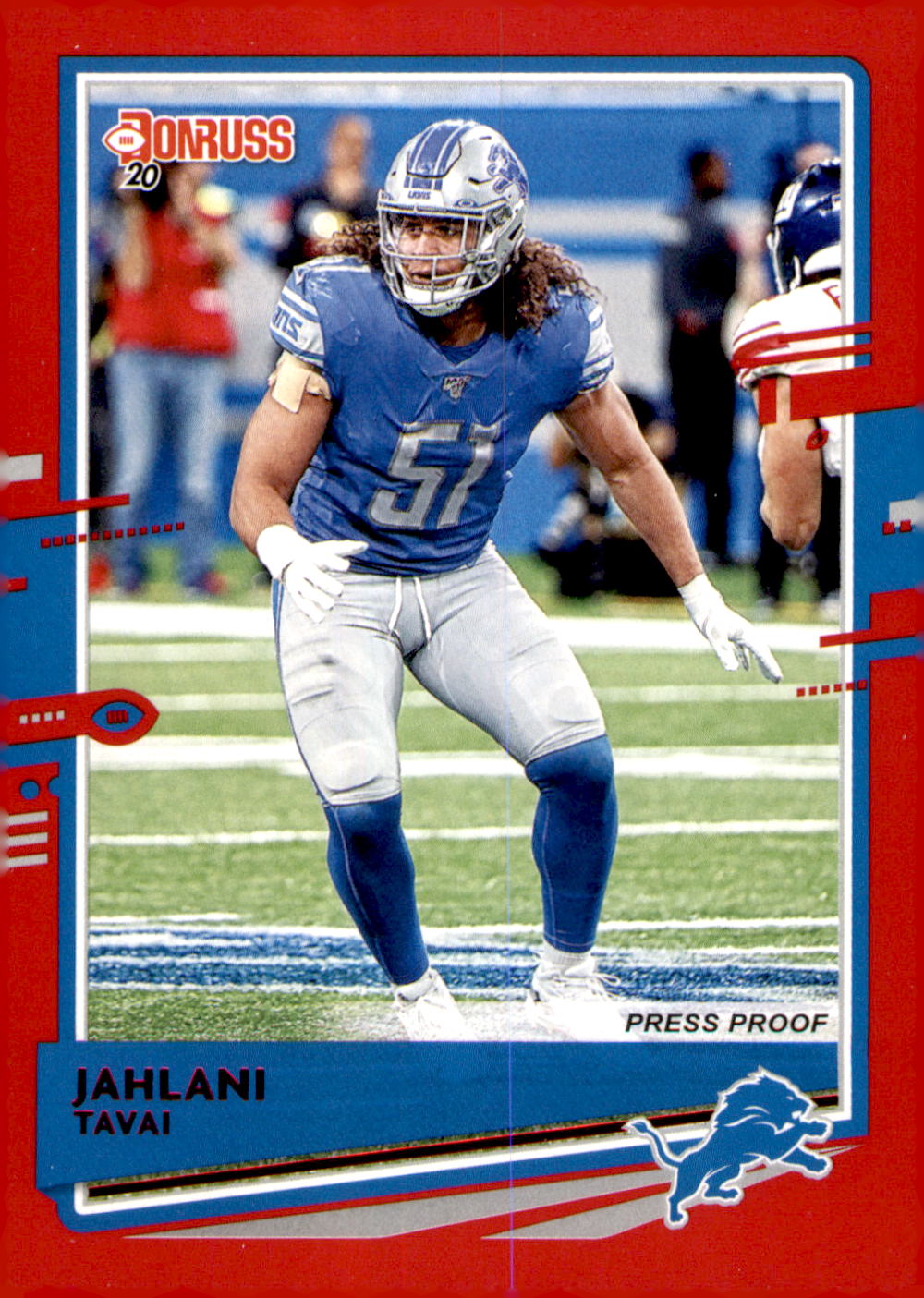 2020 Donruss #101 Jahlani Tavai
