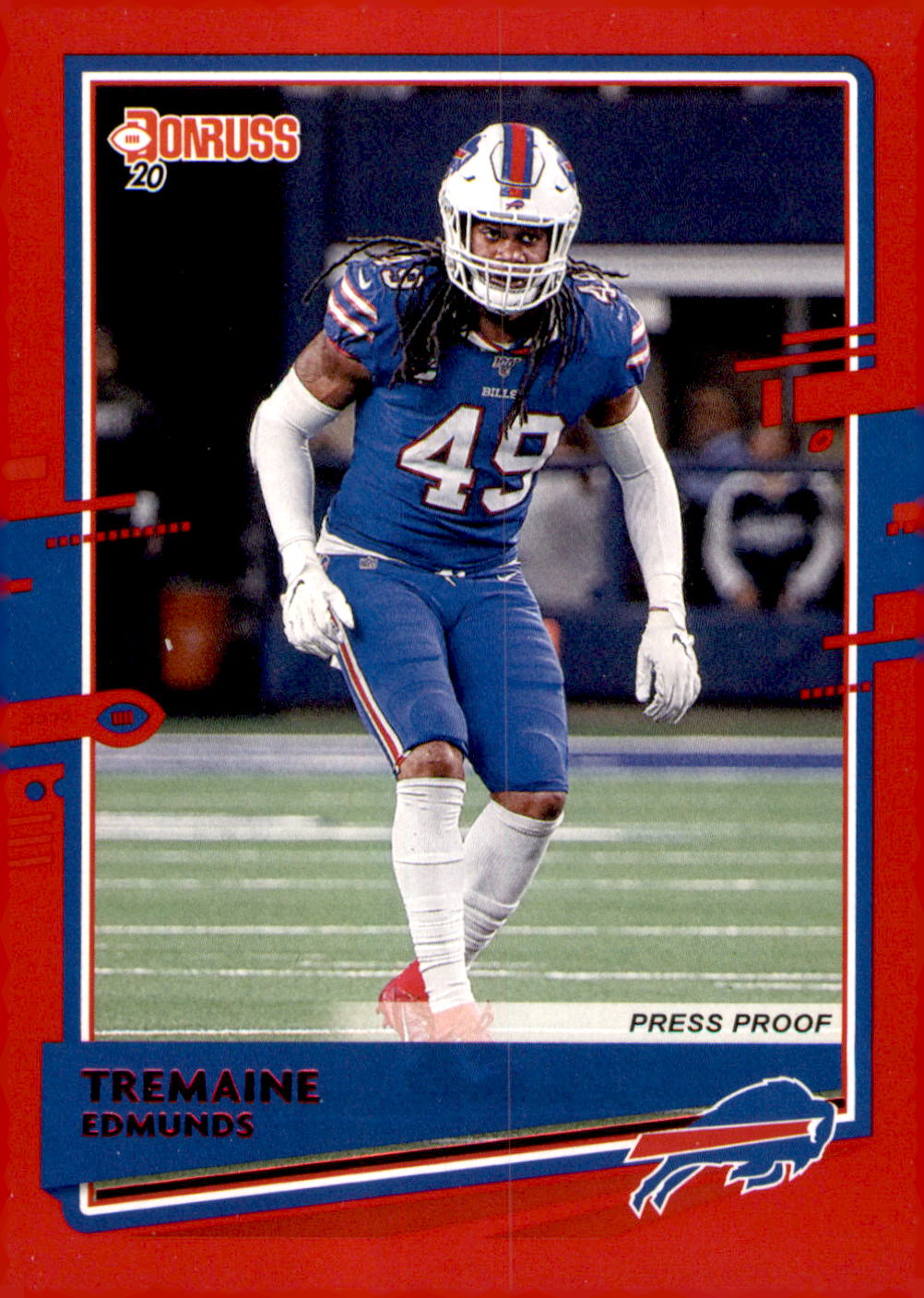 2020 Donruss #44 Tremaine Edmunds