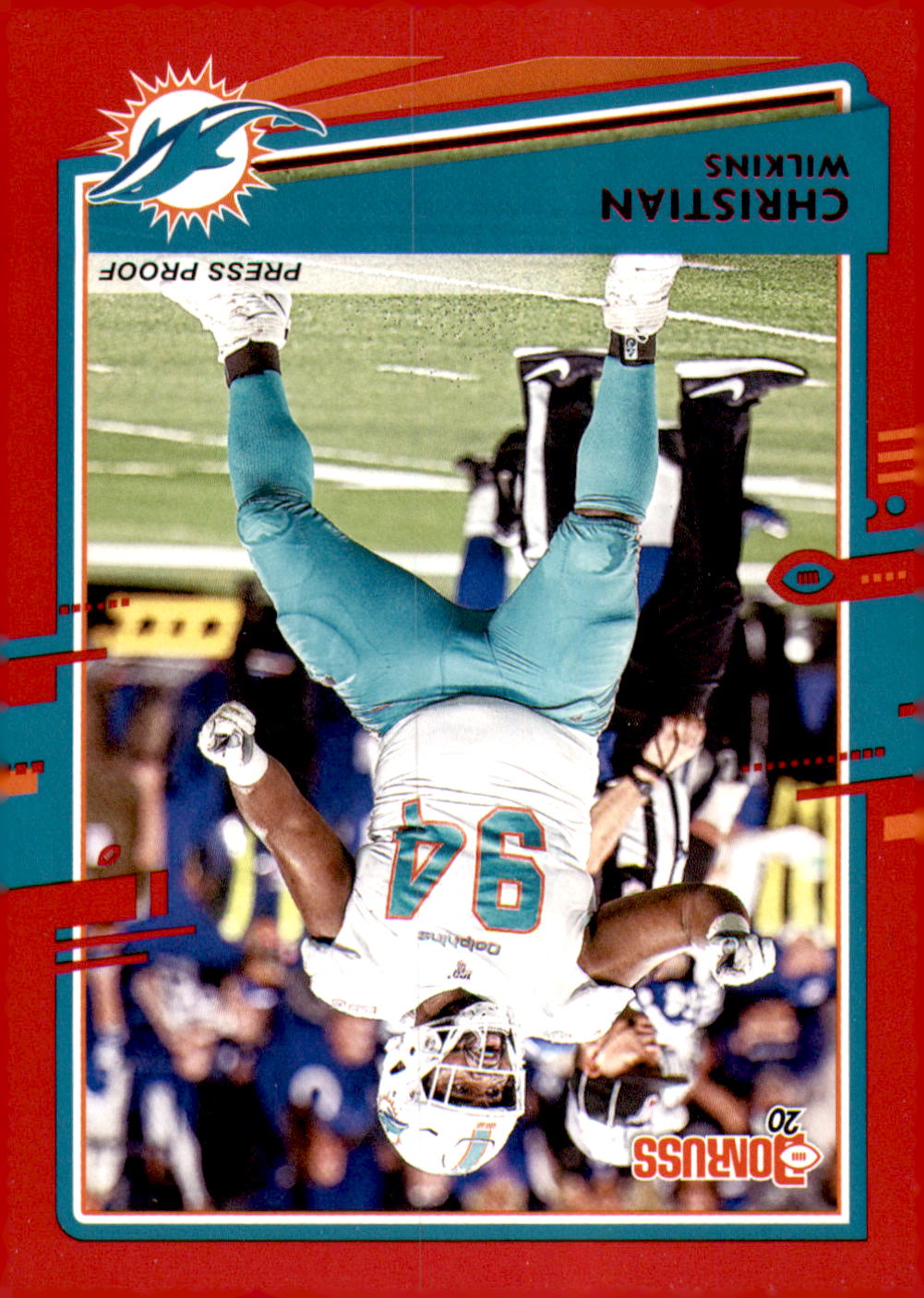 2020 Donruss #153 Christian Wilkins