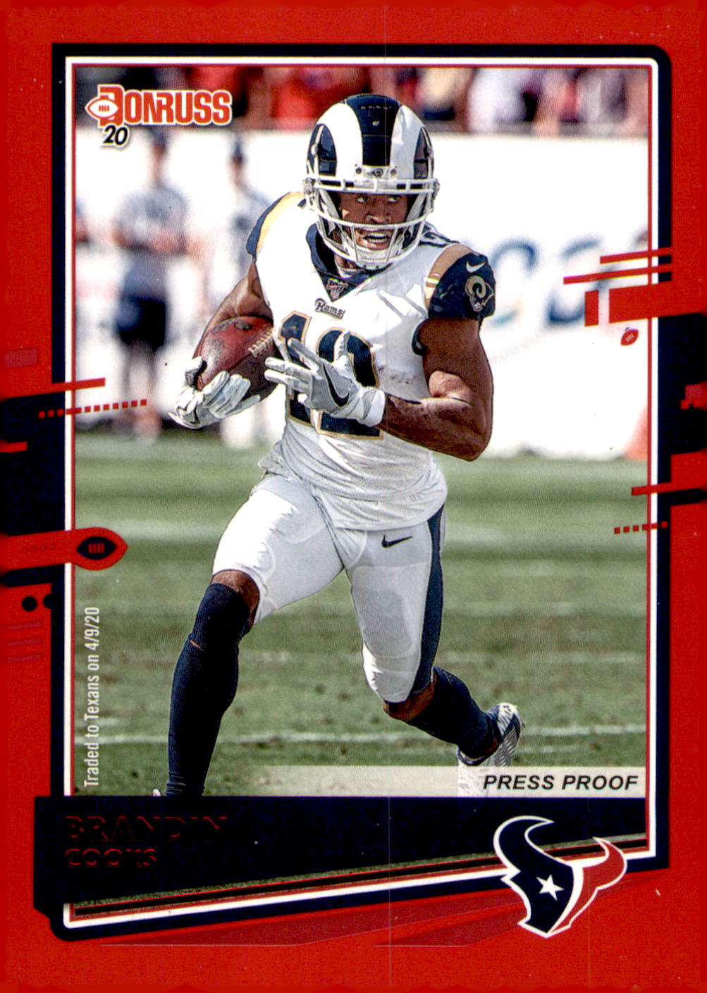 2020 Donruss #144 Brandin Cooks