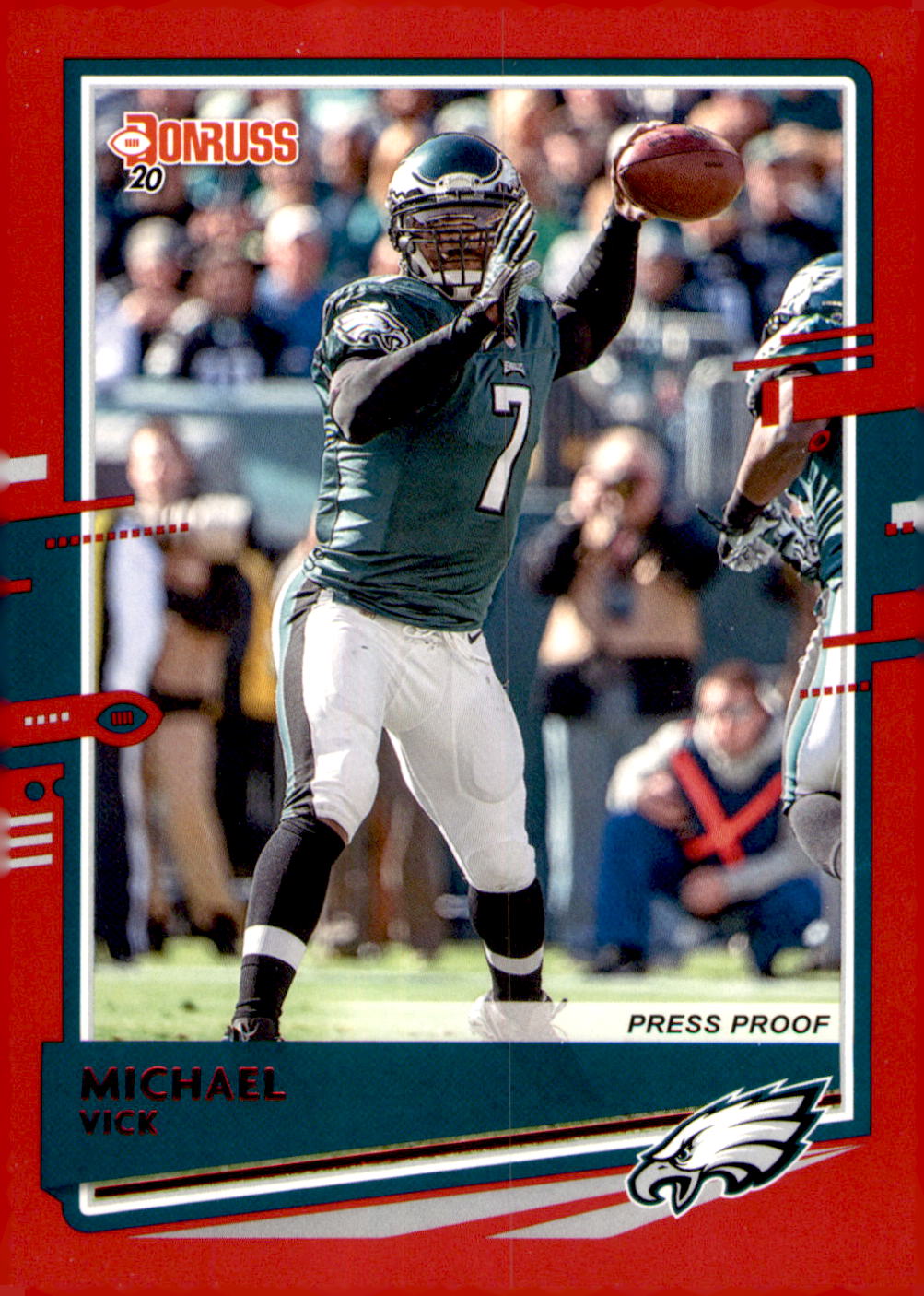 2020 Donruss #212 Michael Vick