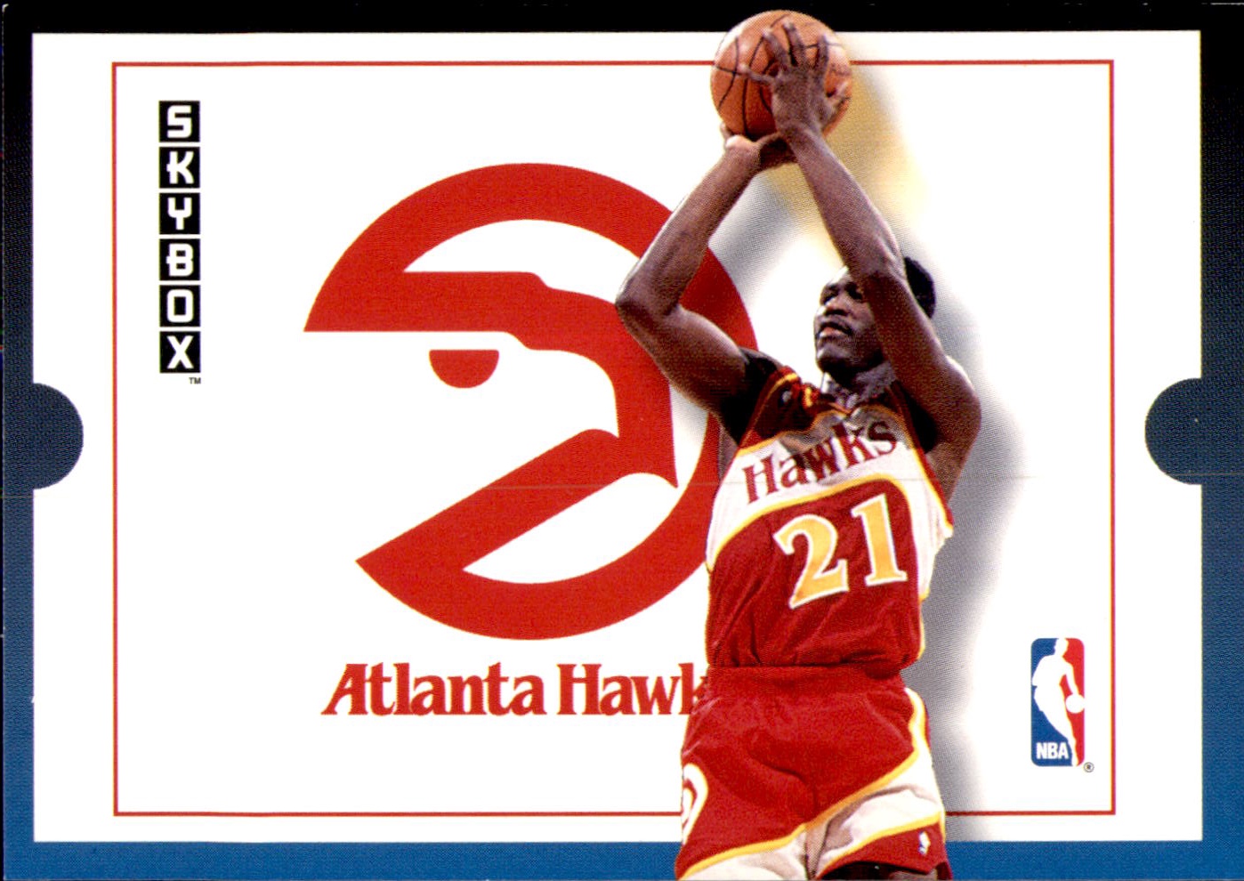 1992-93 SkyBox #282 Dominique Wilkins