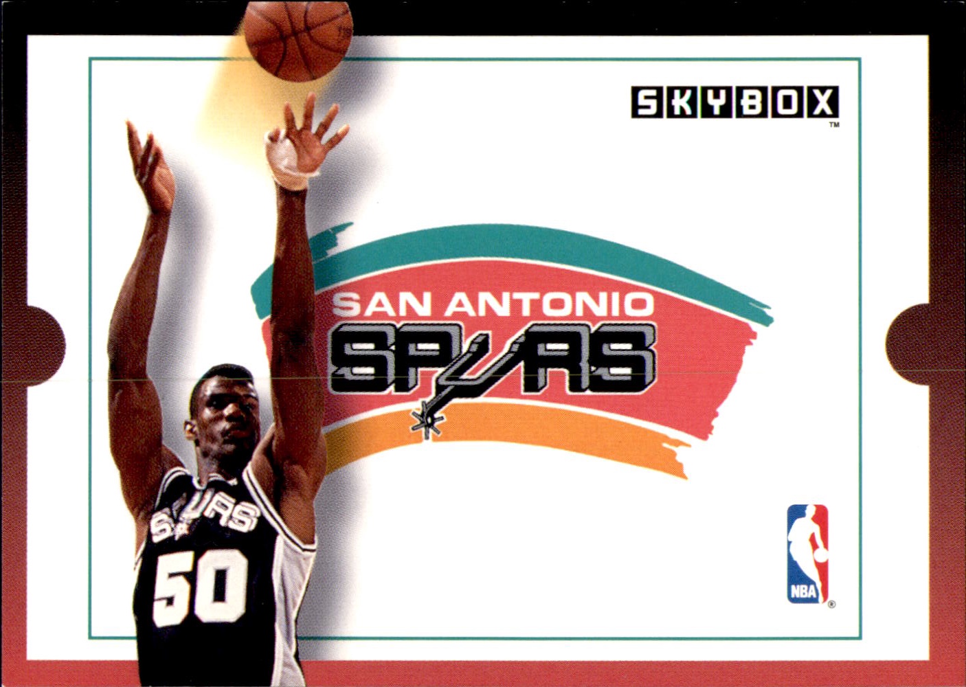 1992-93 SkyBox #299 David Robinson