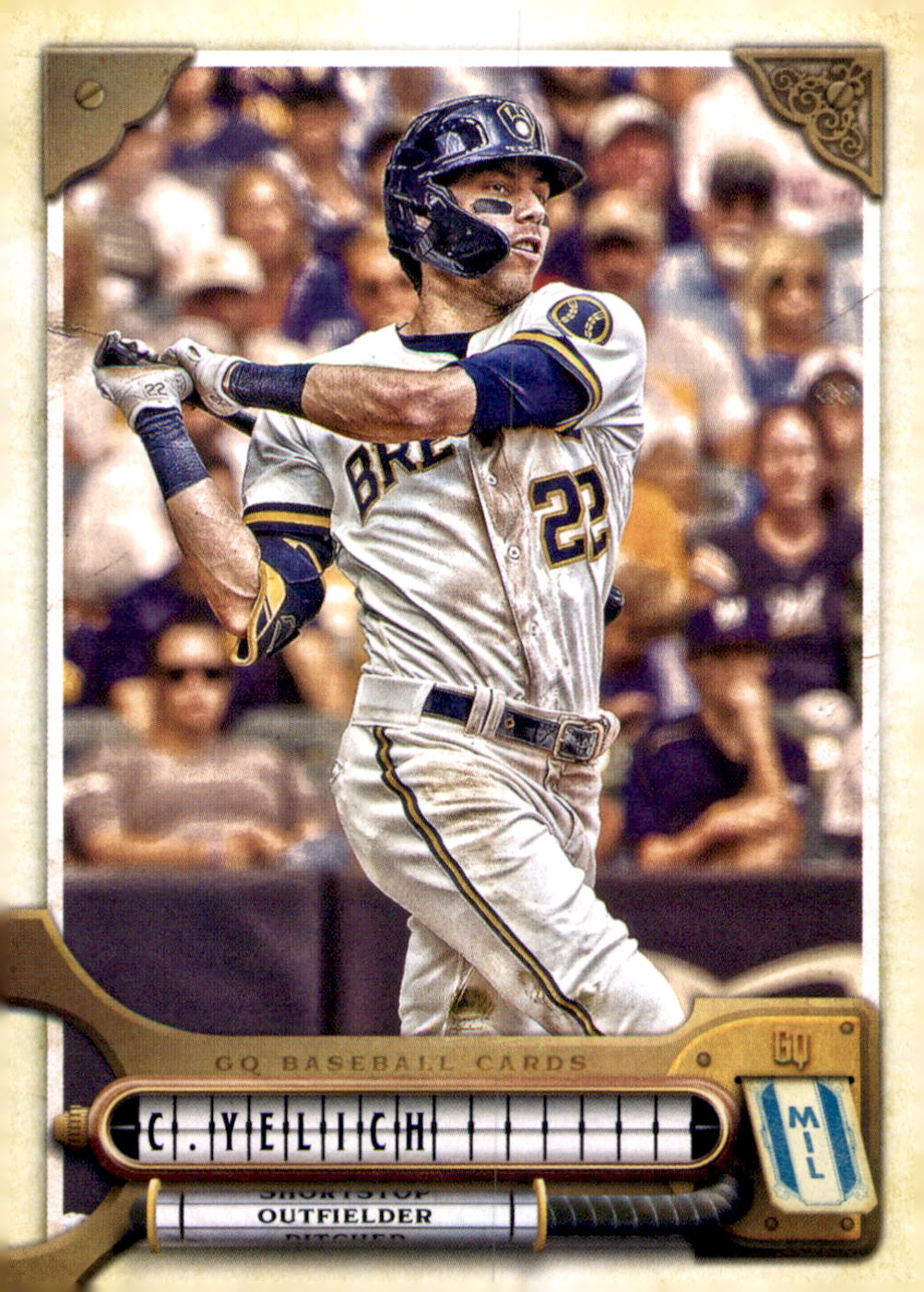 2022 Topps Gypsy Queen #153 Christian Yelich