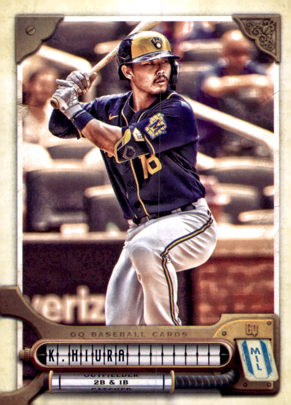 2022 Topps Gypsy Queen #166 Keston Hiura