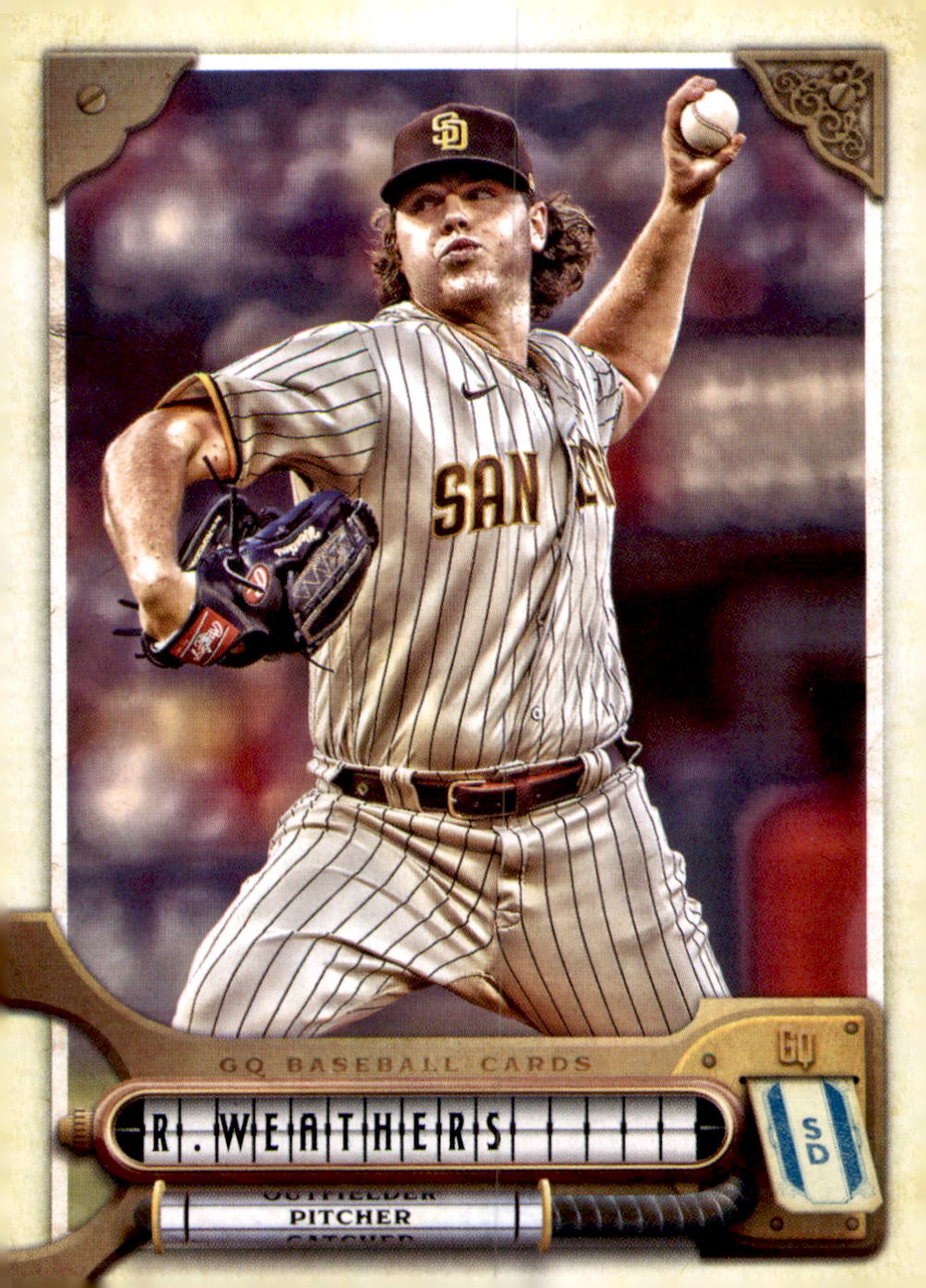 2022 Topps Gypsy Queen #129 Ryan Weathers