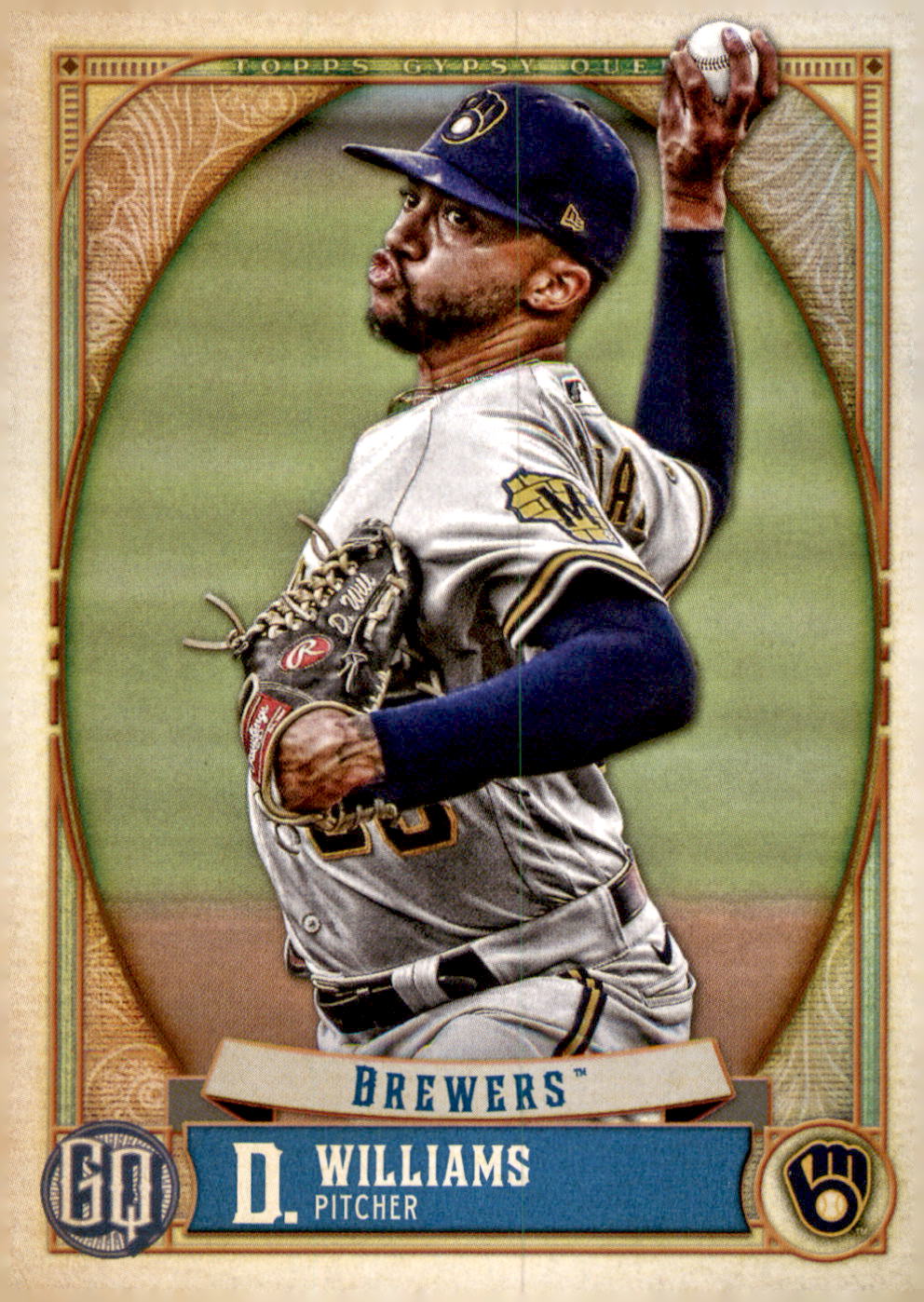 2021 Topps Gypsy Queen #214 Devin Williams