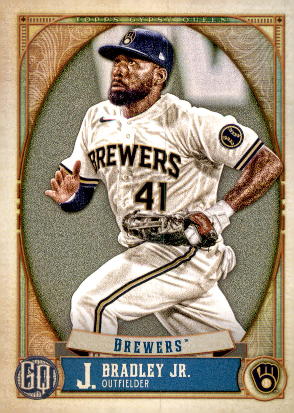 2021 Topps Gypsy Queen #95 Jackie Bradley Jr.