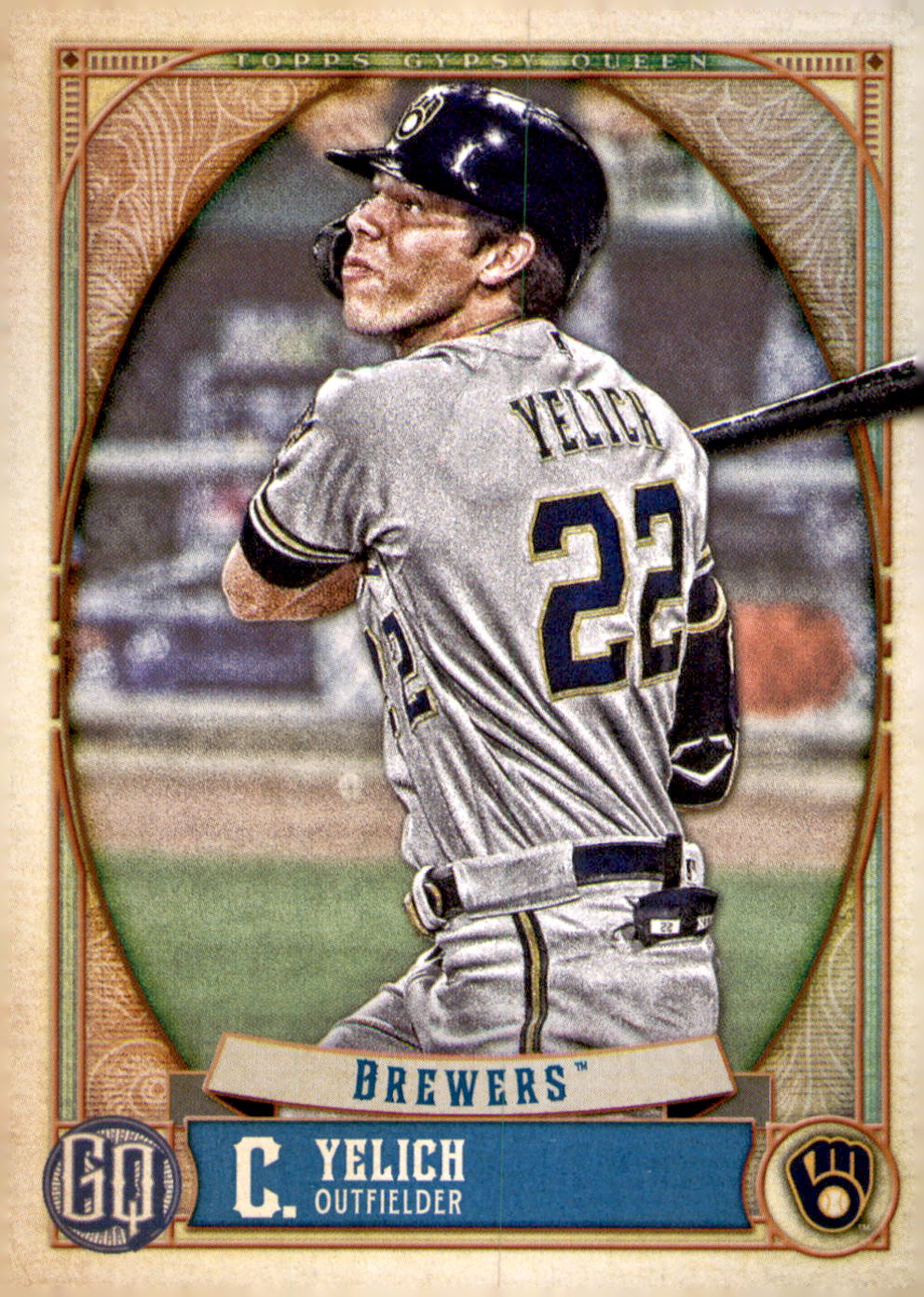 2021 Topps Gypsy Queen #192 Christian Yelich