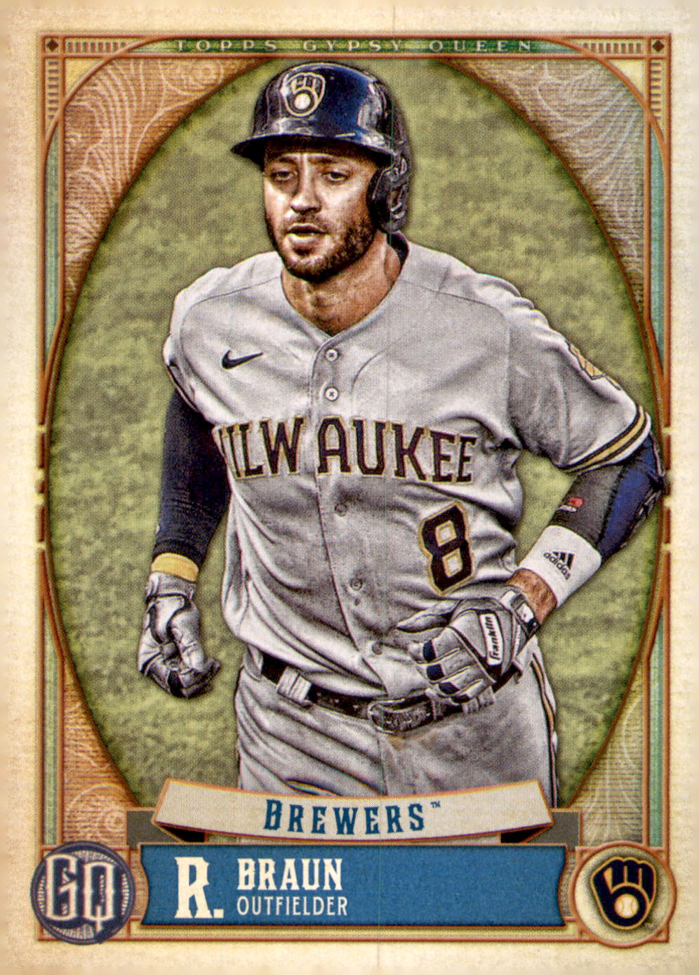 2021 Topps Gypsy Queen #204 Ryan Braun