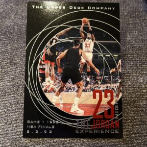 1997 Upper Deck 23 Nights The Jordan Experience Jumbo Michael Jordan #2 HOF