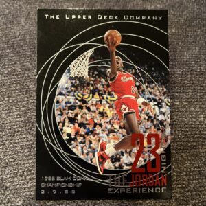 1997 Upper Deck 23 Nights The Jordan Experience Jumbo Michael Jordan #3 HOF