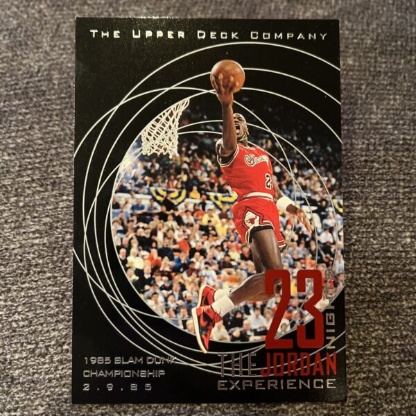1997 Upper Deck 23 Nights The Jordan Experience Jumbo Michael Jordan #3 HOF