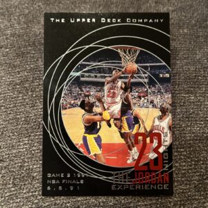 1997 Upper Deck 23 Nights The Jordan Experience Jumbo Michael Jordan #4 HOF