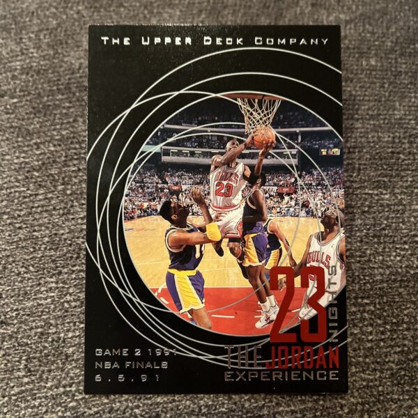 1997 Upper Deck 23 Nights The Jordan Experience Jumbo Michael Jordan #4 HOF