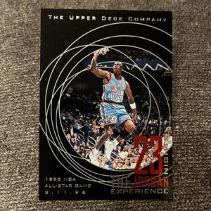1997 Upper Deck 23 Nights The Jordan Experience Jumbo Michael Jordan #5 HOF