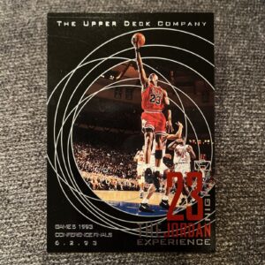 1997 Upper Deck 23 Nights The Jordan Experience Jumbo Michael Jordan #6 HOF