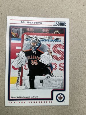 2012-13 Score Jets Hockey Card #482 Al Montoya