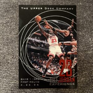 1997 Upper Deck 23 Nights The Jordan Experience Jumbo Michael Jordan #11 HOF