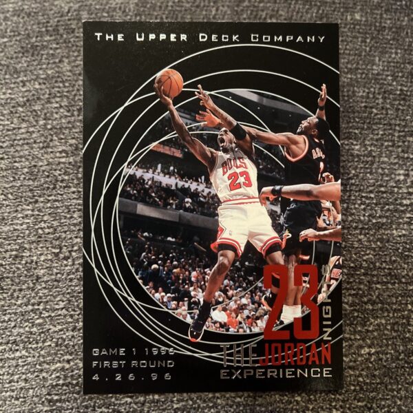 1997 Upper Deck 23 Nights The Jordan Experience Jumbo Michael Jordan #11 HOF
