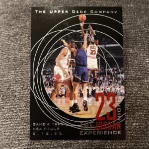 1997 Upper Deck 23 Nights The Jordan Experience Jumbo Michael Jordan #12 HOF