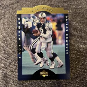 TROY AIKMAN UPPER DECK A CUT ABOVE 1997 CARD # CA17