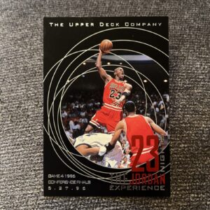 1997 Upper Deck 23 Nights The Jordan Experience Jumbo Michael Jordan #13 HOF