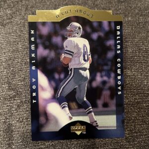 TROY AIKMAN UPPER DECK A CUT ABOVE 1997 CARD # CA12