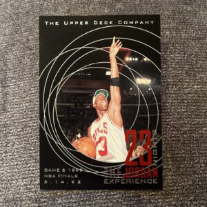 1997 Upper Deck 23 Nights The Jordan Experience Jumbo Michael Jordan #14 HOF