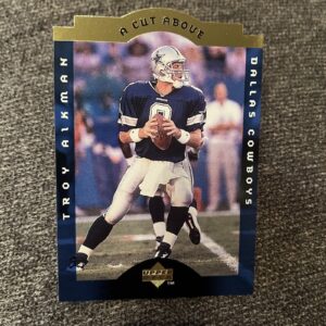 TROY AIKMAN UPPER DECK A CUT ABOVE 1997 CARD # CA19