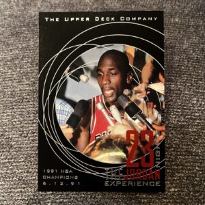 1997 Upper Deck 23 Nights The Jordan Experience Jumbo Michael Jordan #8 HOF