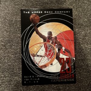 1997 Upper Deck 23 Nights The Jordan Experience Jumbo Michael Jordan #17 HOF