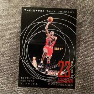1997 Upper Deck 23 Nights The Jordan Experience Jumbo Michael Jordan #21 HOF
