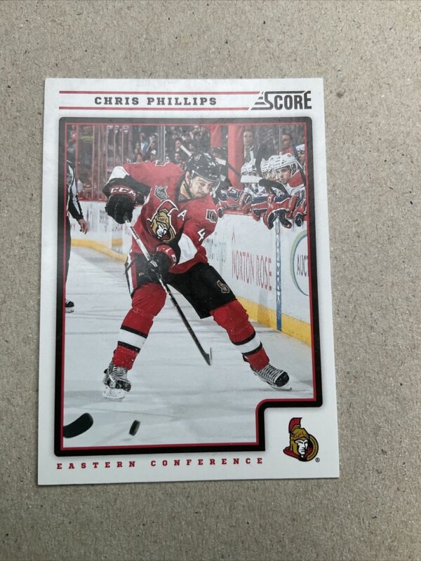 2012-13 Score Hockey #329 Chris Phillips