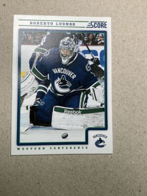 2012-13 Score Hockey #453 Roberto Luongo