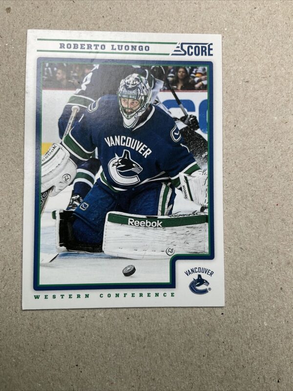 2012-13 Score Hockey #453 Roberto Luongo